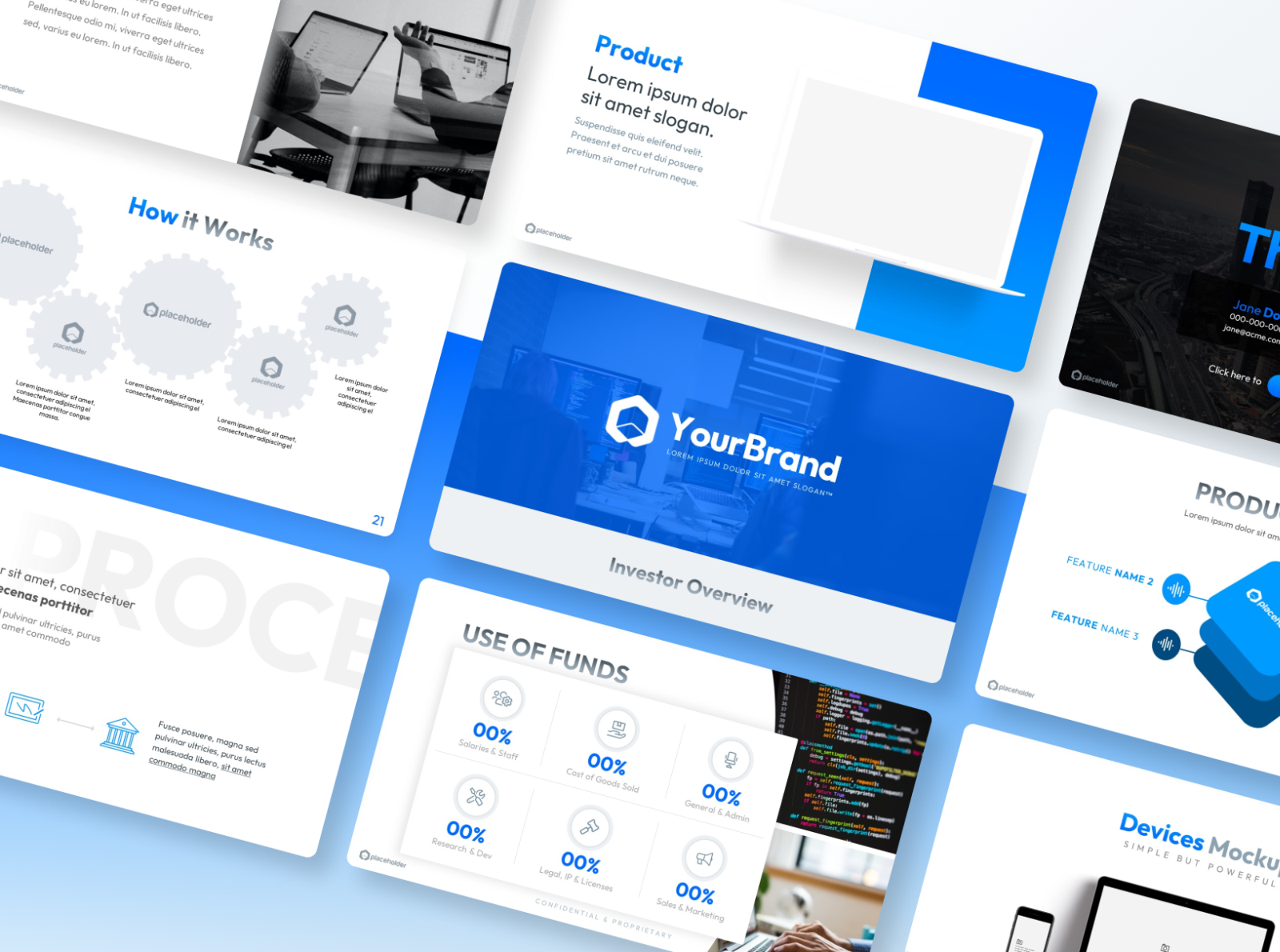 Software Pitch Deck Template by VIP Graphics on Dribbble