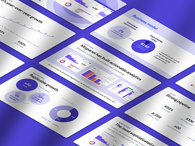 Mixpanel Pitch Deck Template analytics app data deck figma mixpanel mockup mockup template perspective pitch deck powerpoint ppt presentation purple saas slide slides software startup template