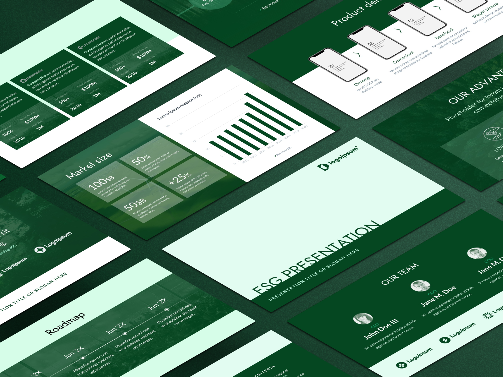 Clean Energy Pitch Deck Template by VIP Graphics on Dribbble