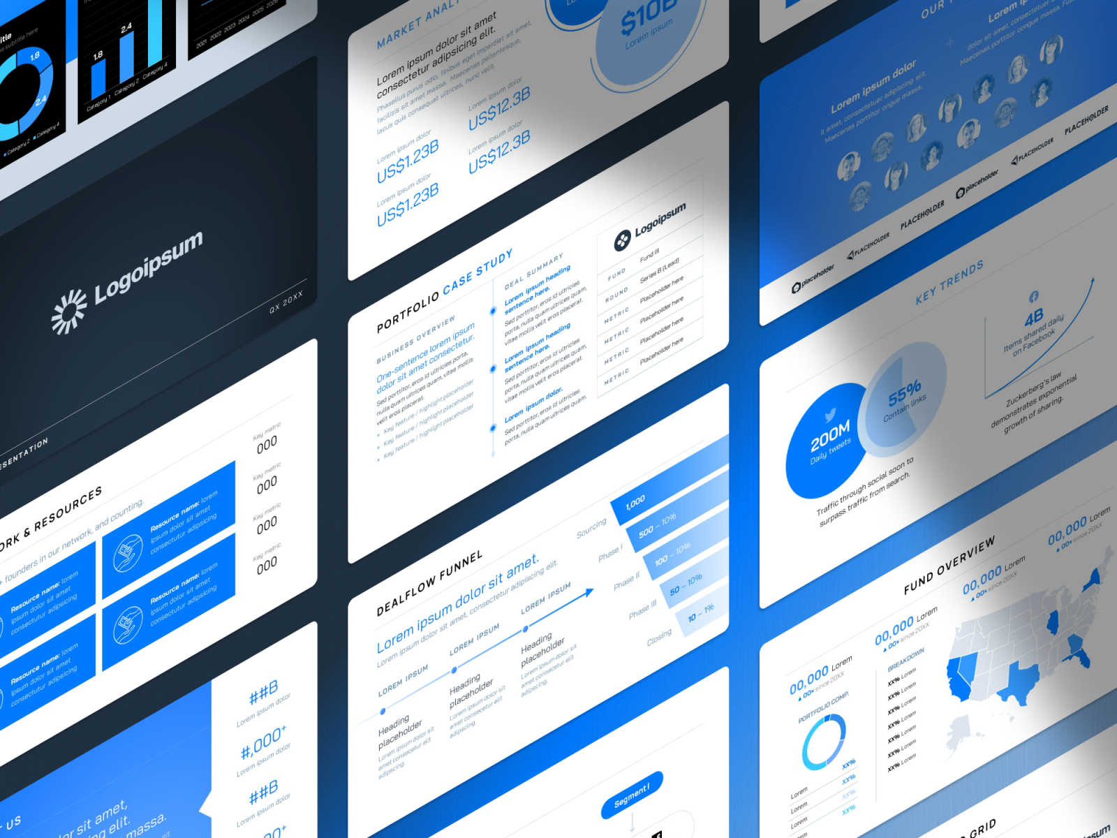 VC Fund Pitch Deck Template by VIP Graphics on Dribbble