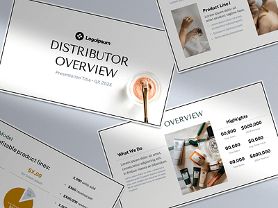 Retailer / Distributor Pitch Deck