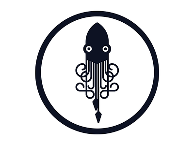 Stormalong Squid logo music squid