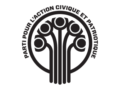 Parti pour l'Action Civique et Patriottique (r2) logo politics seal