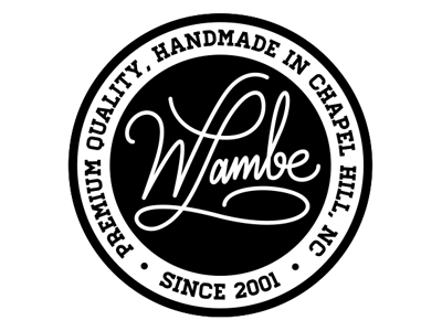 W Lambe Guitars lettering logo script