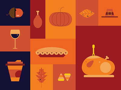 Happy 1st of November candy corn dinner holiday illustration orange thanksgiving turkey vector