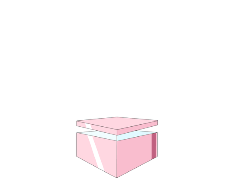 Muffin jump animation box cafe cake creme cupcake illustration motion pink sugar sweet