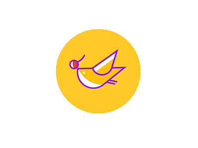 Feed The Bird app berry bird flying icon illustration sketch ui vector