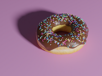 3D Model Donut