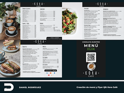 Creación de Menú y Flyer con Codigo QR