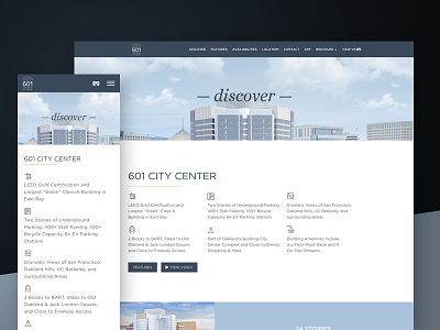 Discover — 601 City Center foundation oakland responsive responsive design website