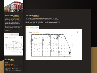 2 Henry Adams — Availabilities and Floor Plans foundation responsive tabs web design website