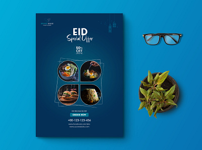Eid Restaurant Food Flyer Design adobe photoshop flyer design flyer design ideas food flyer design