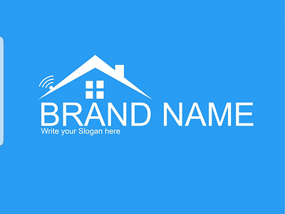 Smart home accessories store logo logo logo design