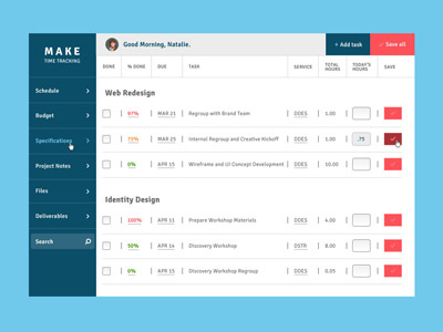 Timesheet Dashboard