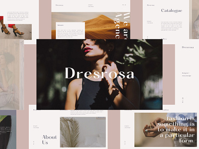 Dresrosa - Fashion Presentation Template