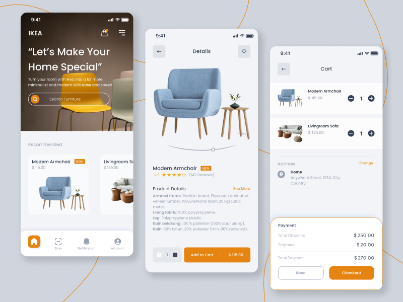 Ikea Redesign App By Saktianto Adhi Pambudi On Dribbble   Furniture Dribbble 