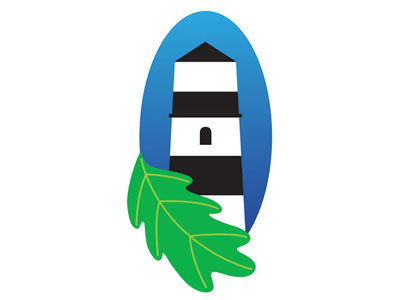 Lighthouse design logo
