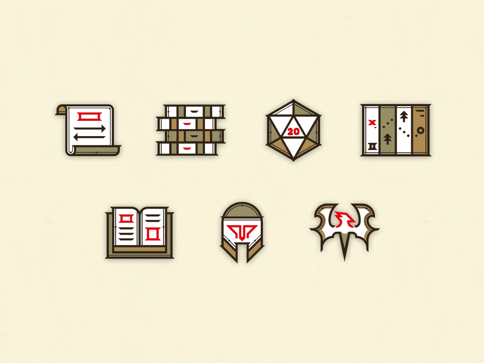 D&D Beyond Marketplace Icons dnd dndbeyond fandom icons illustration