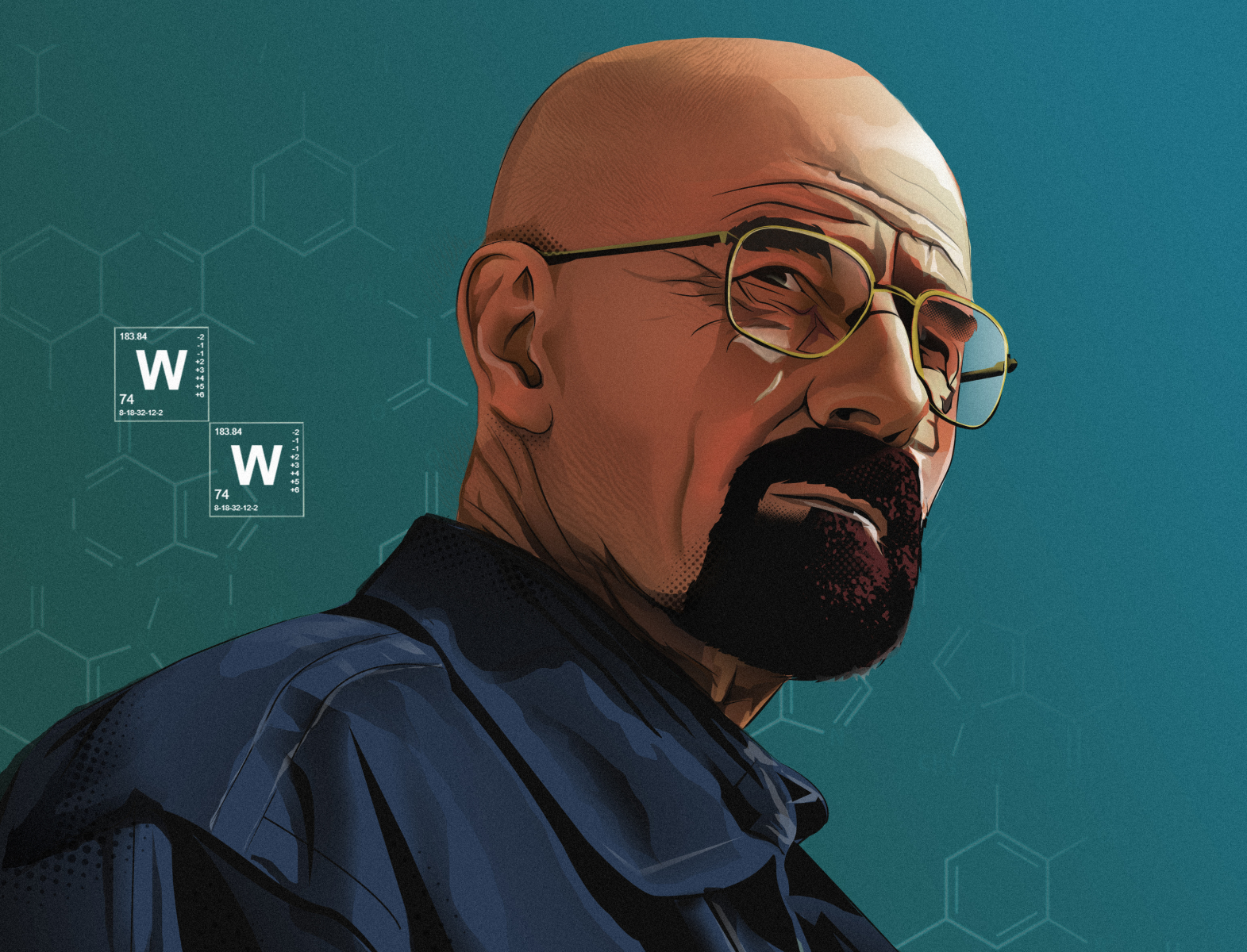 heisenberg-breaking-bad-by-aswin-k-on-dribbble