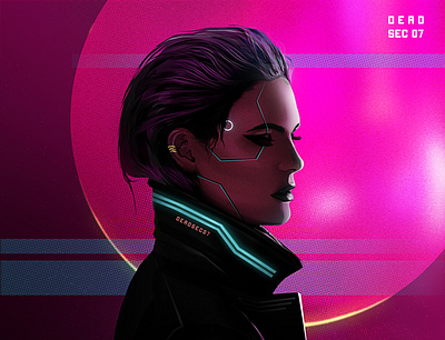 Neon Rider | Cyberpunk cyberpunk cyberpunk 2077 cyberpunkart neon retro retrowave rider
