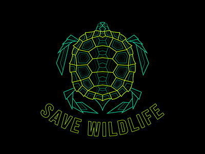 Save wildlife Logo brand identity branding design environment icon logo save earth save water save wildlife