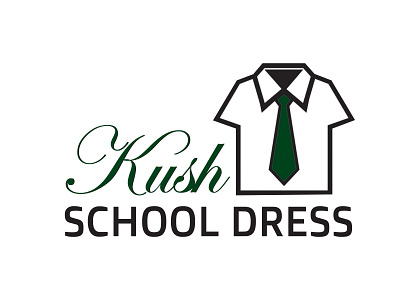 KUSH SCHOOL DRESS design dress logo school