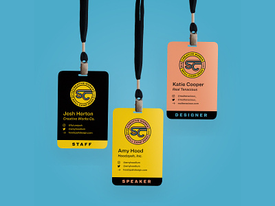 Skill Camp 2020 Badges and Buttons badge branding buttons conference design hoodzpah lanyard logo seal