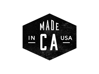Made In CA Seal / Badge