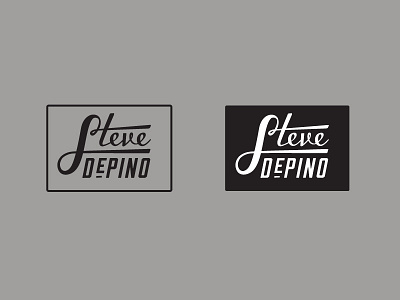 Steve Depino Logo Mockups A