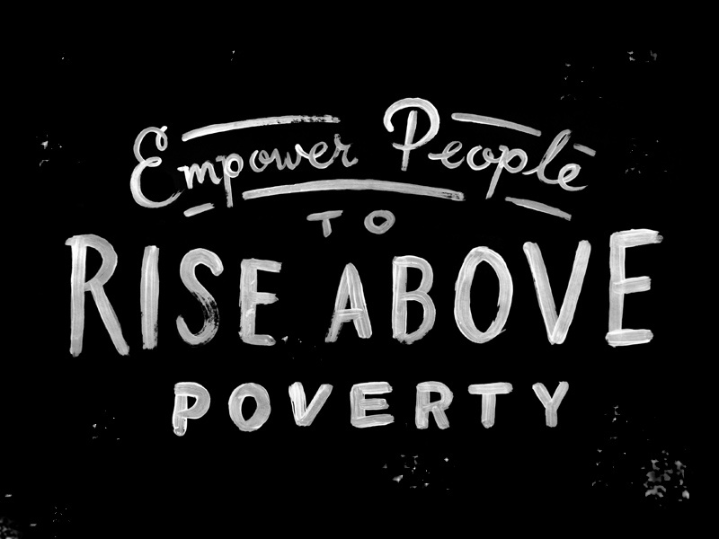 Empower Krochet Kids Lettering by Amy Hood for Hoodzpah on Dribbble