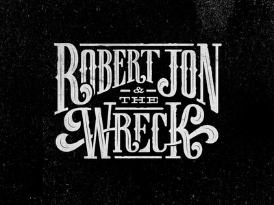 Robert Jon Final Custom Logo Type