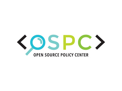 Ospc Logo bold clean governement inspect logo magnifying glass search simple tech