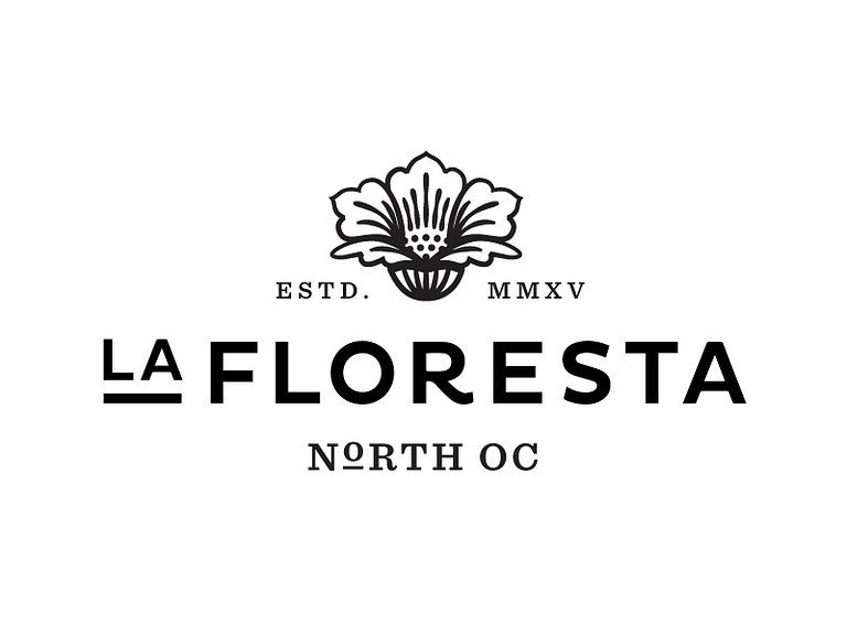 La Floresta Logo A by Amy Hood for Hoodzpah on Dribbble