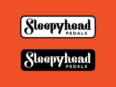 Sleepyhead Logo A hoodzpah lettering logo retro vintage wordmark