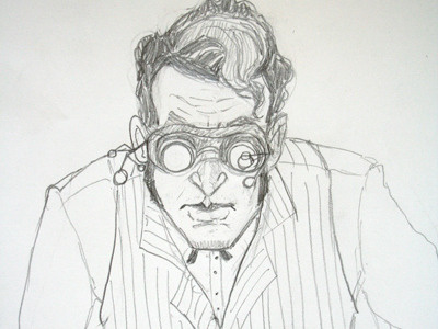 Mad Scientist Sketch