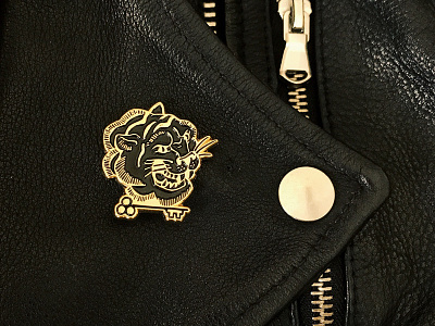 Tiger Enamel Pin