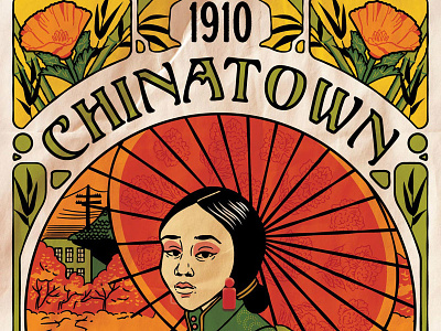 Chinatown Art Nouveau - Eureka Show Submission