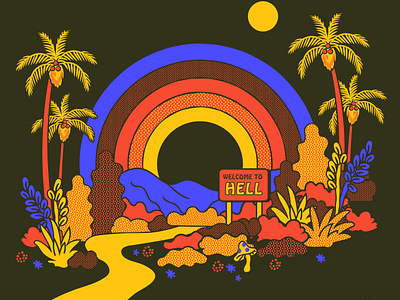 10x17: 6. Alt-J - Relaxer by Amy Hood for Hoodzpah on Dribbble