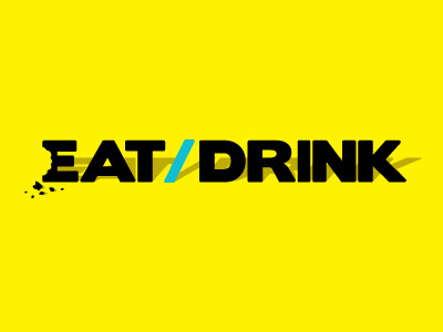 Eat Drink Header for LOCALE website font header title type type solution typography vector