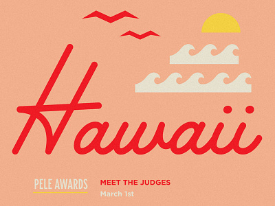 Hoods Take Hawaii! Workshop & Awards hawaii hoodzpah ocean retro seagulls sun waves
