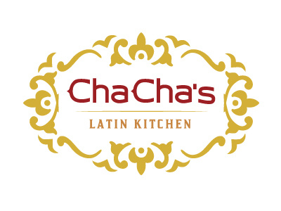 ChaCha's Logo Mockup A branding classic identity latin logo mexican restaurant spanish