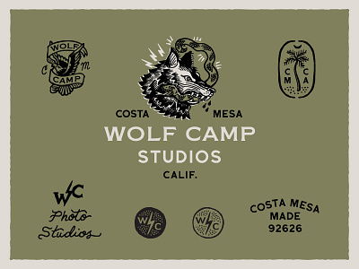 Wolfcamp Studios Logo System