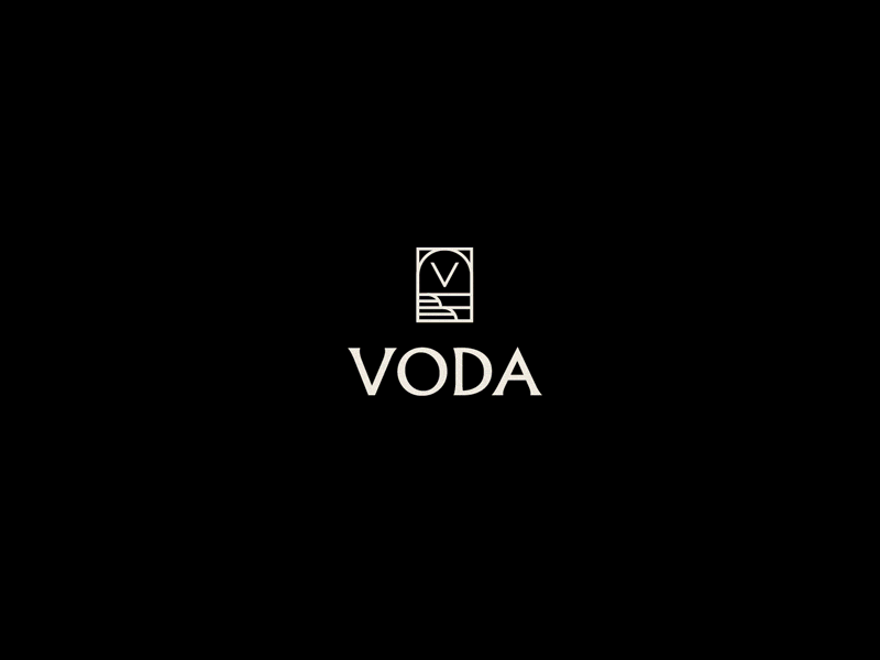 Voda Logo Design Progress