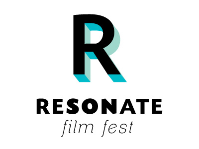 Resonate Film Fest Logo A branding festival film film festival logo vector