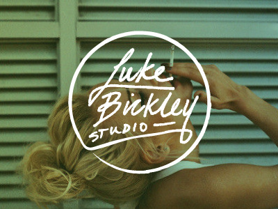 Luke Bickley C branding gritty grunge hand drawn logo producer script studios trash type videographer