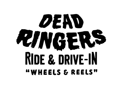 Dead Ringers Logo Mockup A branding horror logo retro vintage