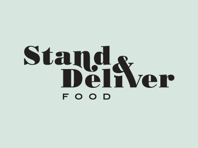 Stand And Deliver Logo mockup 1