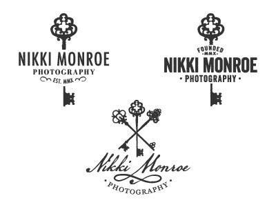 Nikki Monroe Logo Mockups