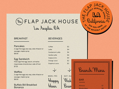 Beverly Drive Font Specimen - Menu