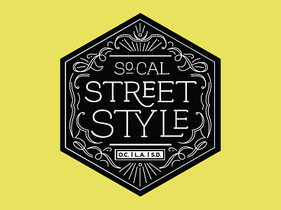 So.Cal Street Style Logo by Amy Hood on Dribbble